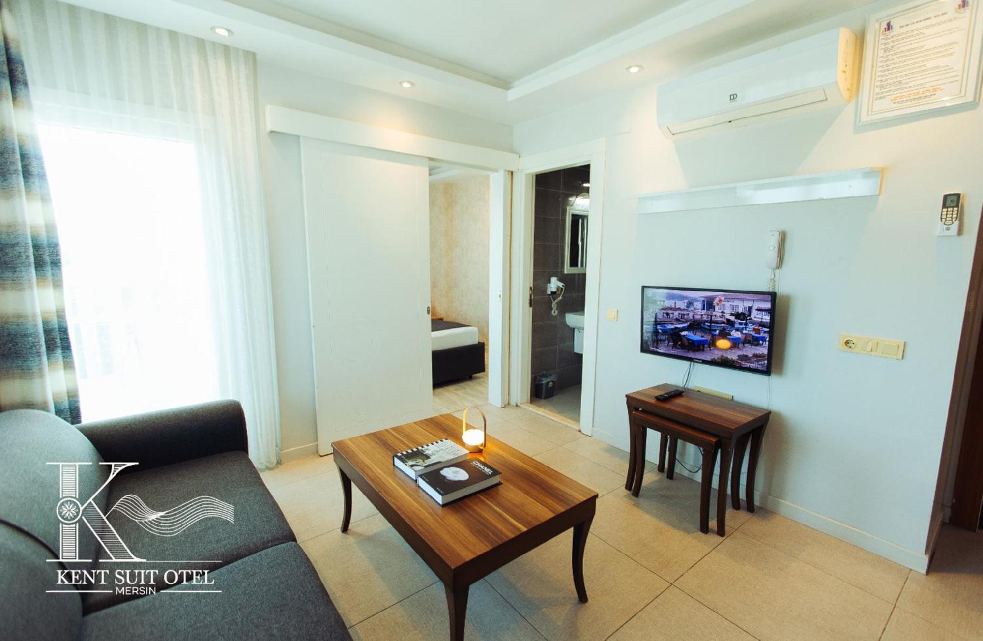 Mersin Kent Suit Hotel Mezitli Екстер'єр фото